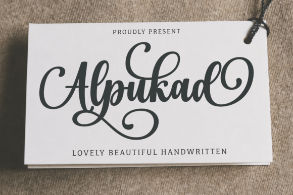 Alpukad: A Premium Script Font for Business Branding
