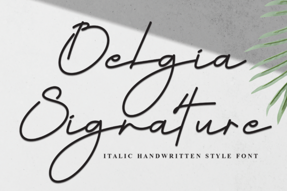 Belgia Signature: A Premium Script Font for Web Design