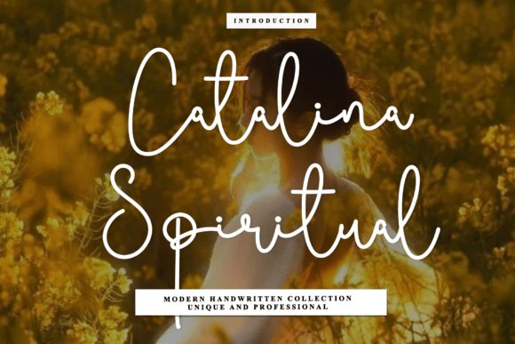 Catalina Spiritual: A Premium Script Font for Marketers