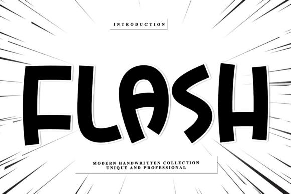 Flash: A Premium Script Font for Brand Identity
