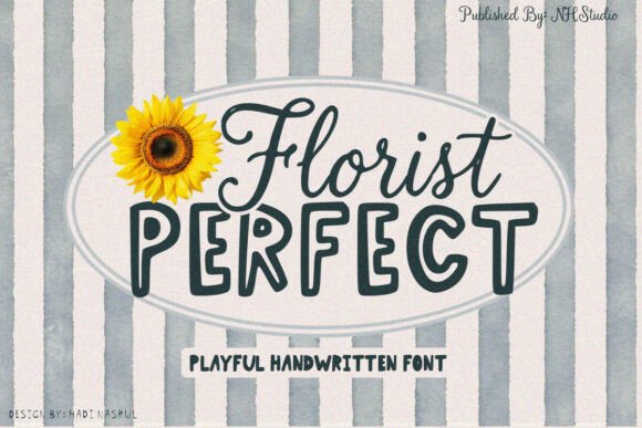 Florist Perfect: A Playful Handwritten Font for Makers