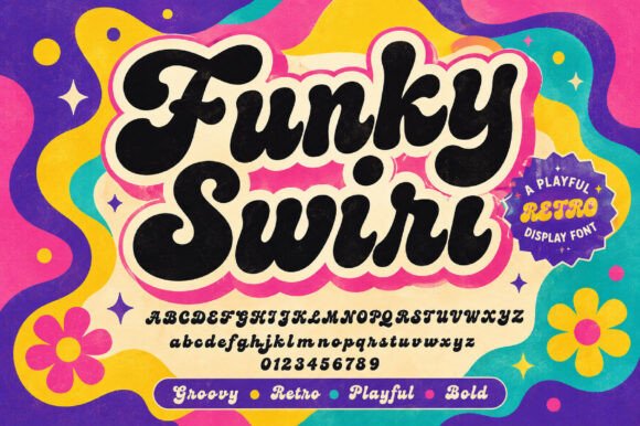 Funky Swirl: A Vintage Script Font Review