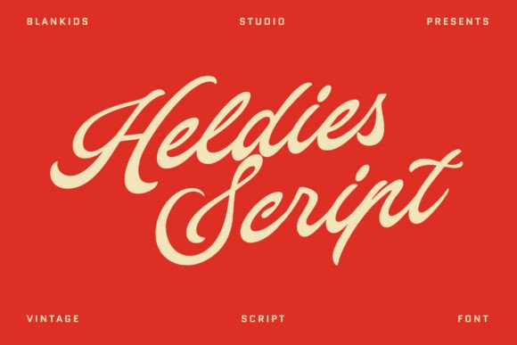 Heldies: The Retro Script Font for Campaigns