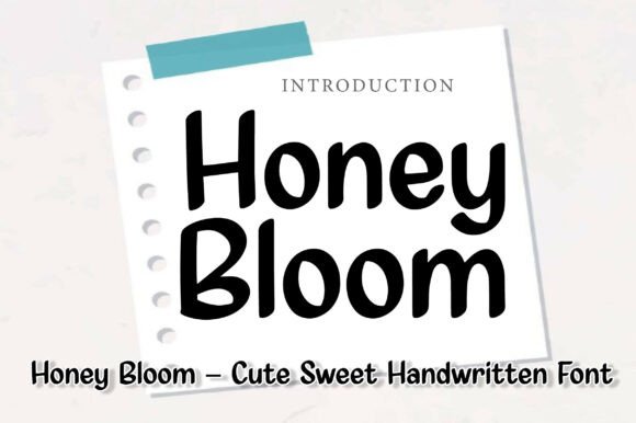 Honey Bloom: A Tall Handwritten Font for Soulful Branding