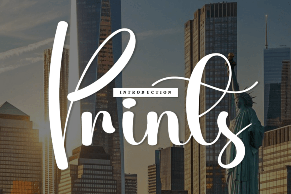 Prints: A Timeless Handwritten Font for Brand Identity