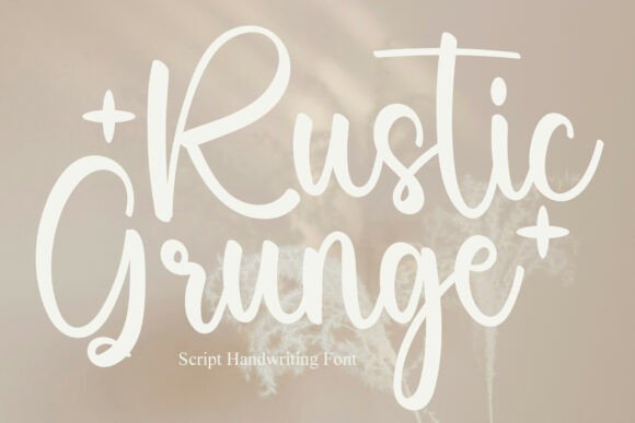 Rustic Grunge: The Script Font for Bold Campaigns