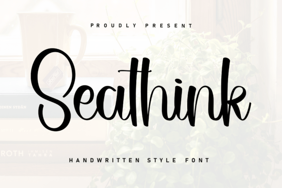Seathink: A Cozy Handwritten Font for Campaigns