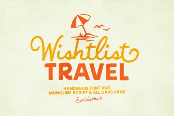 Wishlist Travel: A Festive Font for Web Design